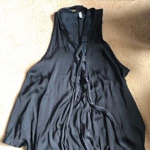 Free People Criss Cross Tank Sz xs